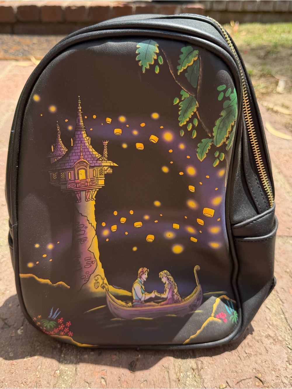 Loungefly/Disney Tangled “I See The Light” Glow In The Dark - New With Tags